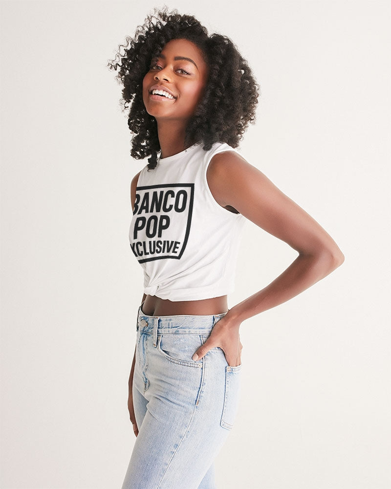 BPE BIG BOX LOGO  Women's  All-Over Print Twist-Front Tank