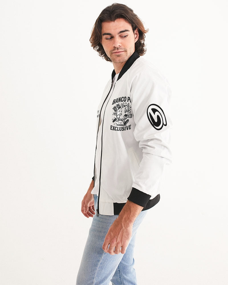 BPE Scared Money Logo Black 2D Men's All-Over Print Bomber Jacket