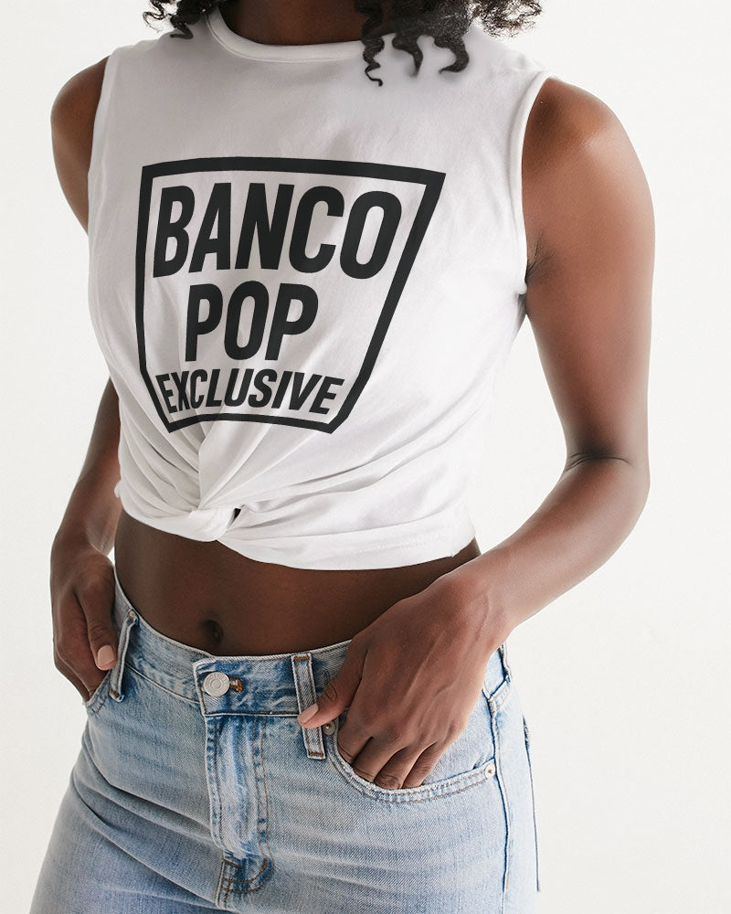 BPE BIG BOX LOGO  Women's  All-Over Print Twist-Front Tank