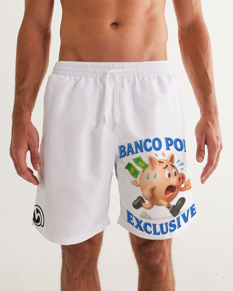 BPE SCARED PIGGY LOGO 3D Men's All-Over Print Swim Trunk