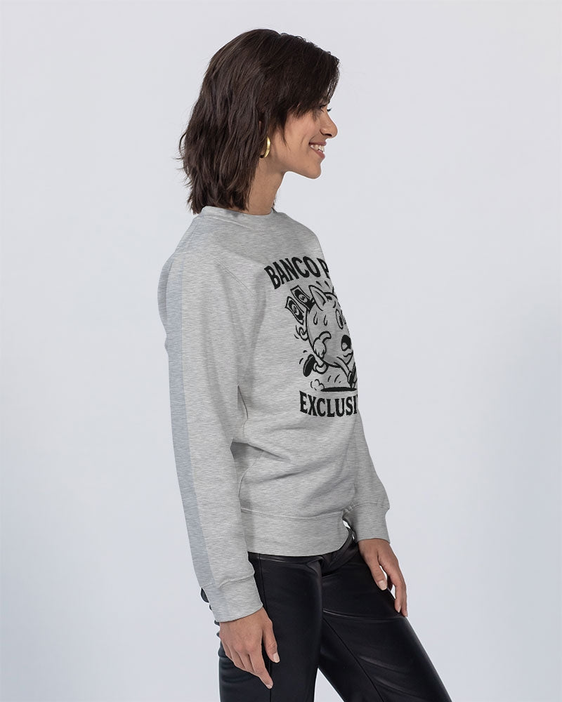 BPE Scared Money Logo Black 2D Unisex Premium Crewneck Sweatshirt | Lane Seven