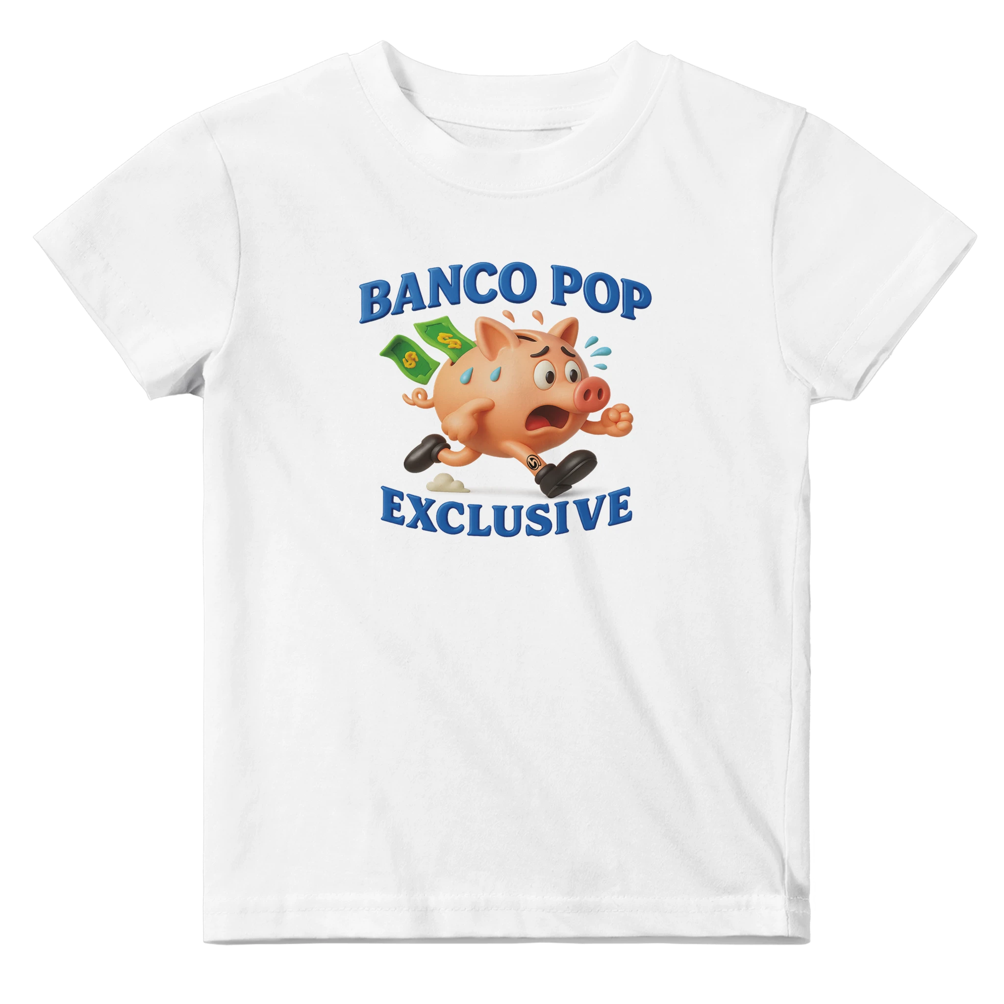 BPE Scared Piggy T Shirt Unisex - Classic Baby Crewneck T-shirt