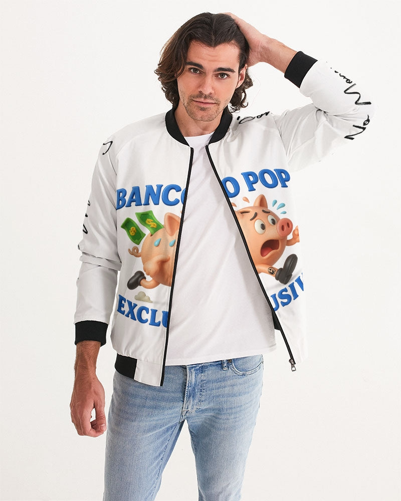BPE SCARED PIGGY LOGO 3D Men's All-Over Print Bomber Jacket