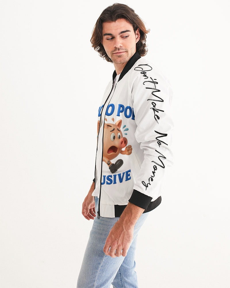 BPE SCARED PIGGY LOGO 3D Men's All-Over Print Bomber Jacket