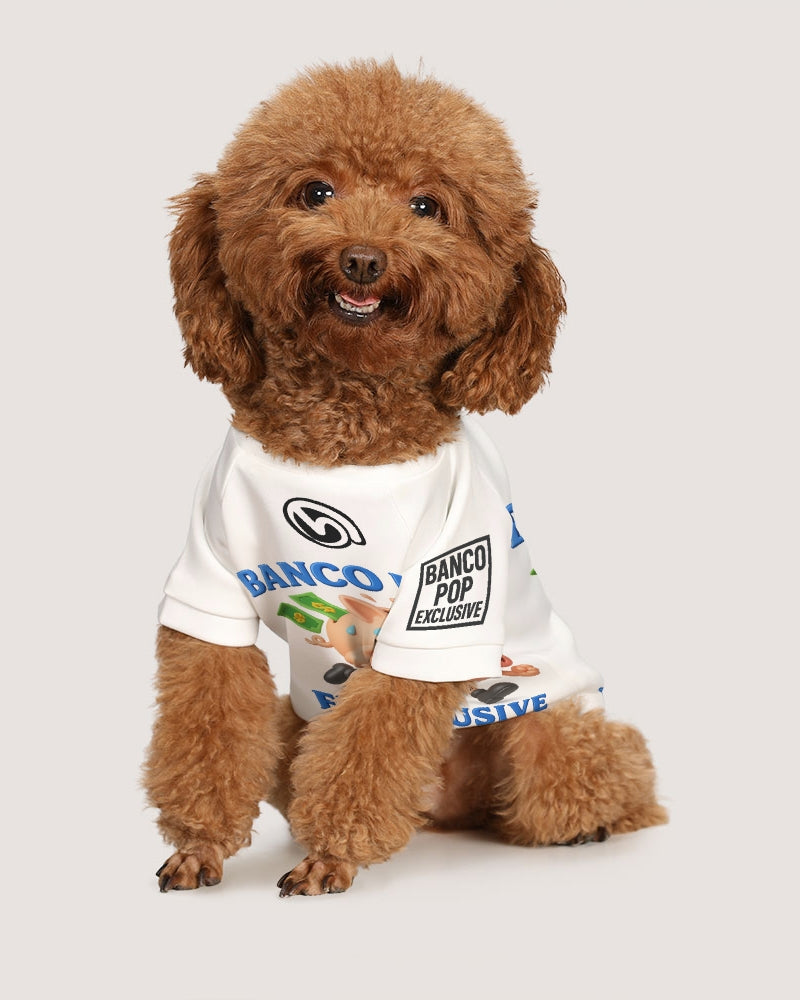 BPE SCARED PIGGY LOGO 3D Doggie Tee