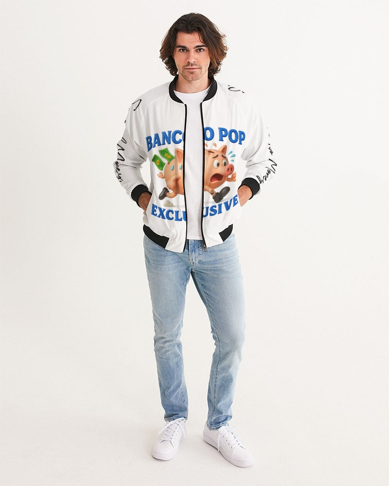 BPE SCARED PIGGY LOGO 3D Men's All-Over Print Bomber Jacket
