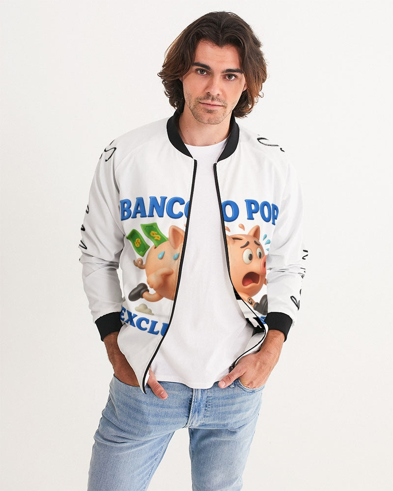 BPE SCARED PIGGY LOGO 3D Men's All-Over Print Bomber Jacket