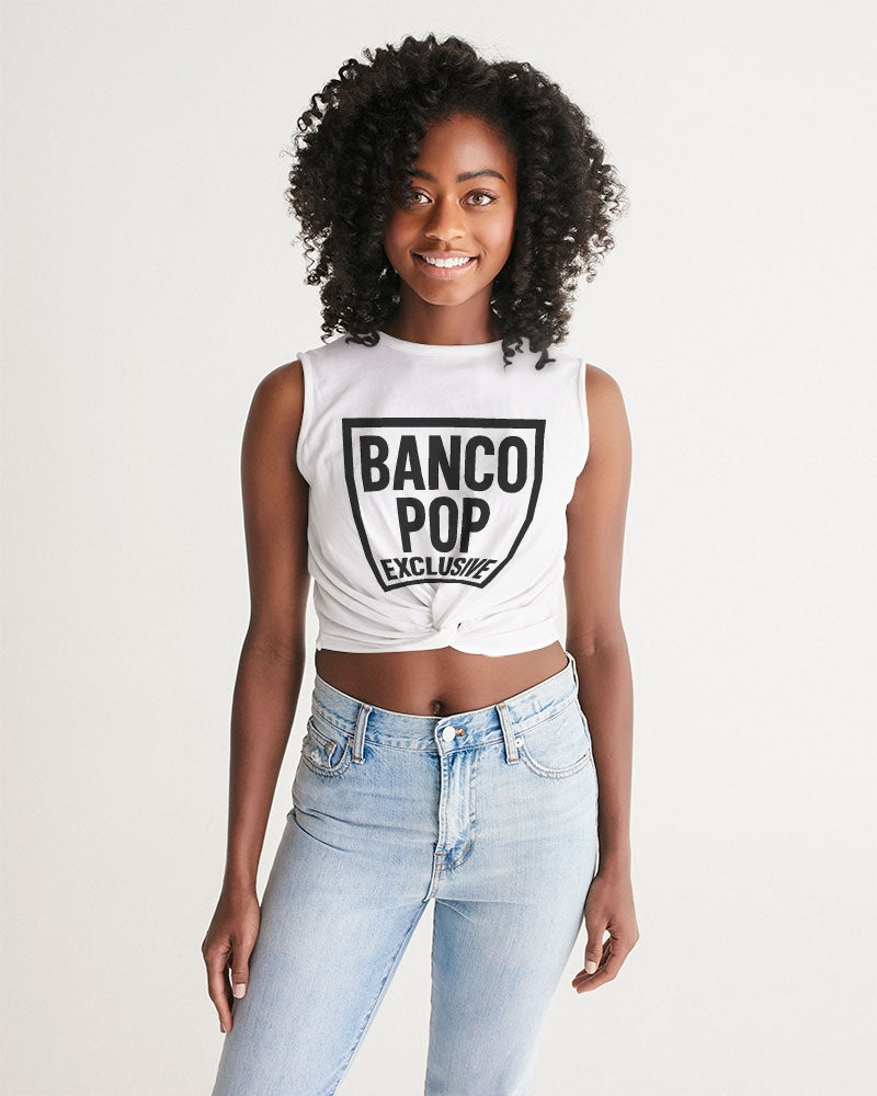 BPE BIG BOX LOGO  Women's  All-Over Print Twist-Front Tank