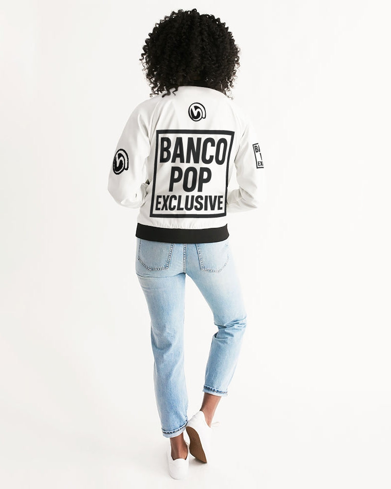 BPE BIG BOX LOGO  Women's All-Over Print Bomber Jacket