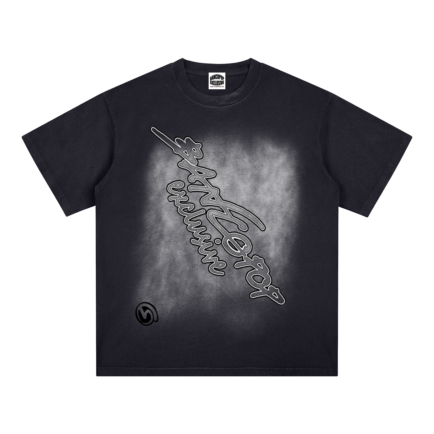 BPE Signature Square Patch Monkey Washed T-Shirt