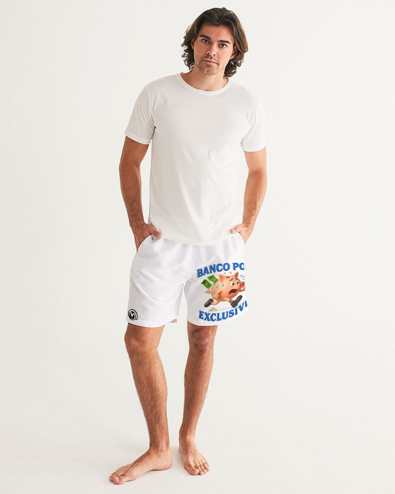 BPE SCARED PIGGY LOGO 3D Men's All-Over Print Swim Trunk