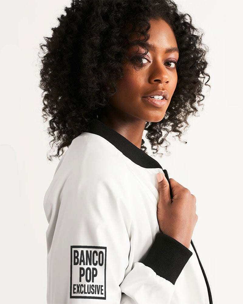 BPE BIG BOX LOGO  Women's All-Over Print Bomber Jacket